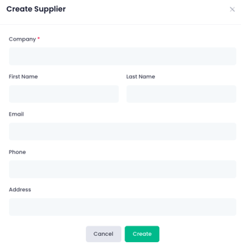 view inventory supplier data in one place