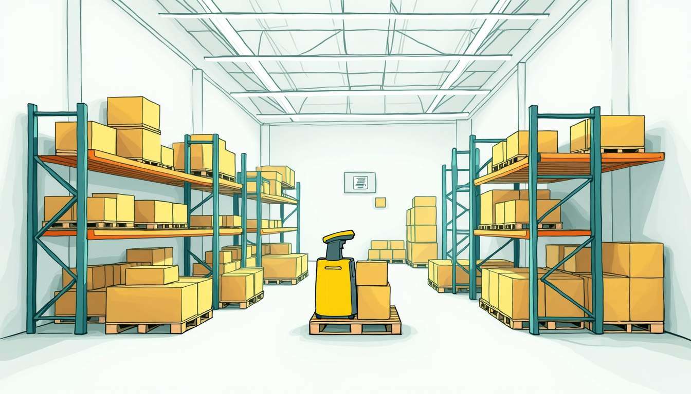 Warehouse barcode system