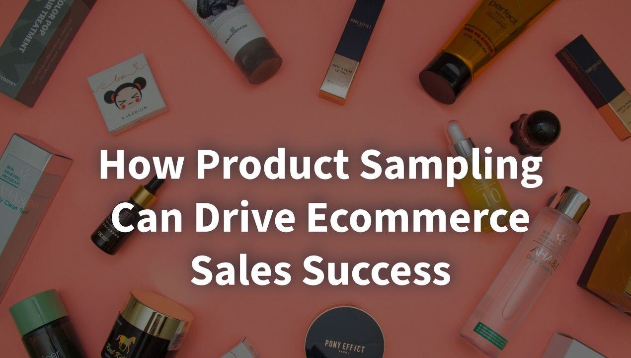 Product sampling ecommerce