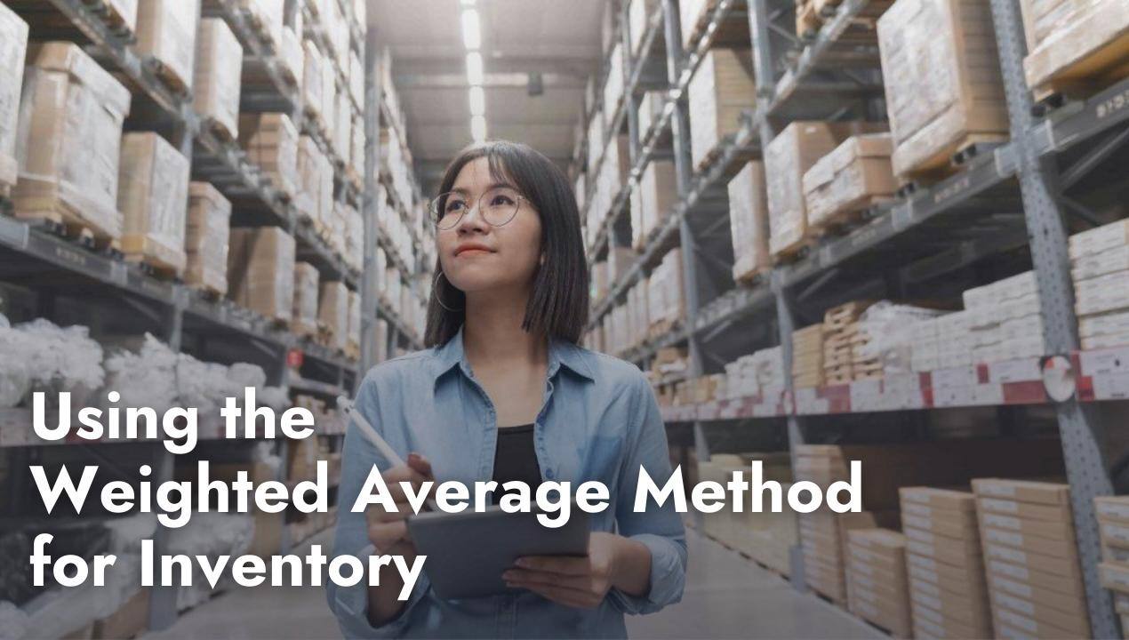 How to calculate the weighted average method for inventory